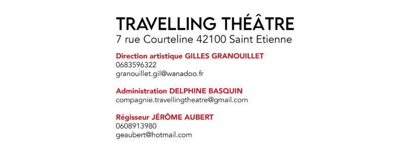 Travelling théâtre contact