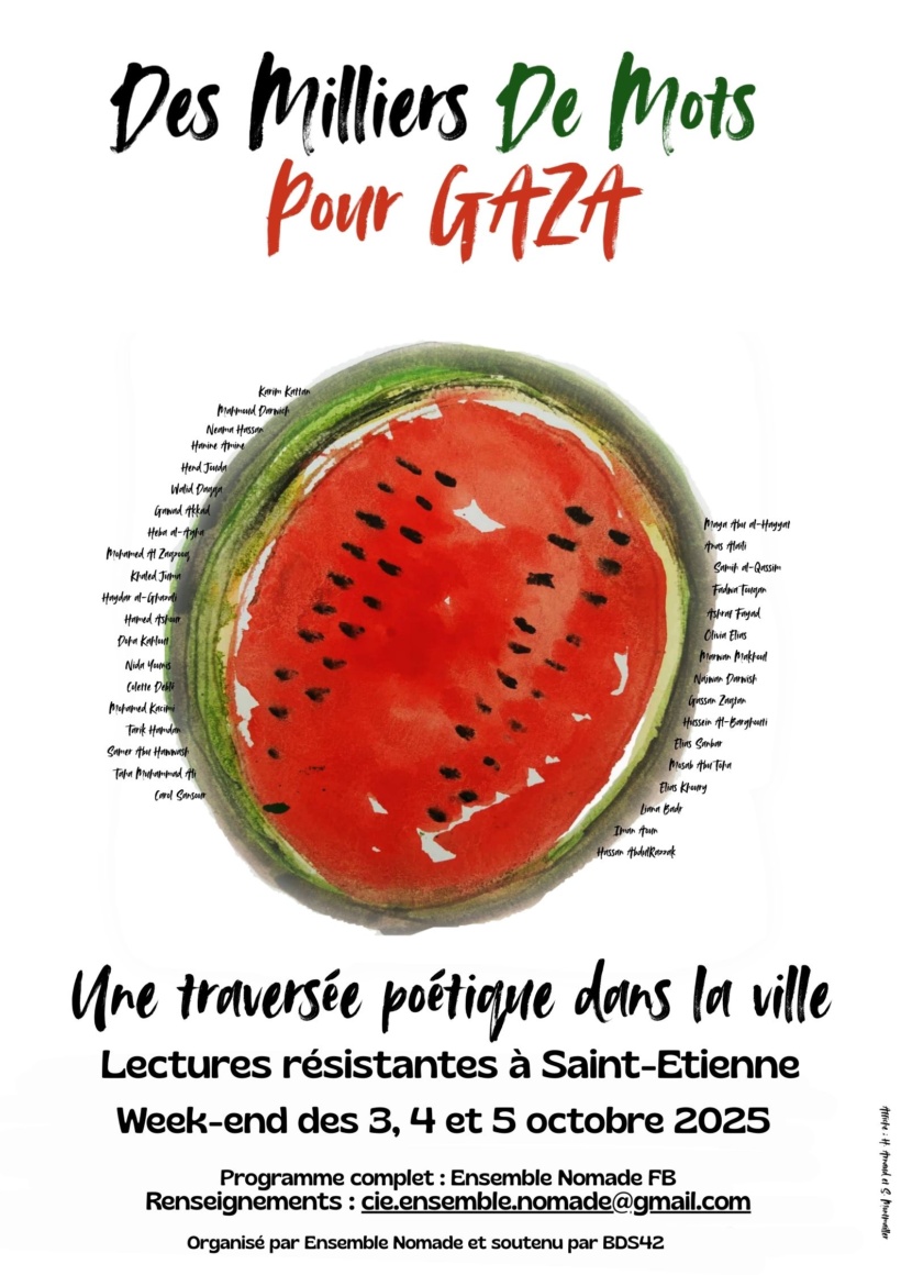 Des Milliers de Mots pour Gaza / L'appel